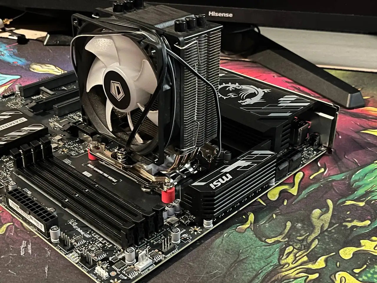 MSI AM5 B850 Gaming Pro + Ryzen 5 7600 + кулер - Компьютеры и комплектующие (Электроника) в Кемерово