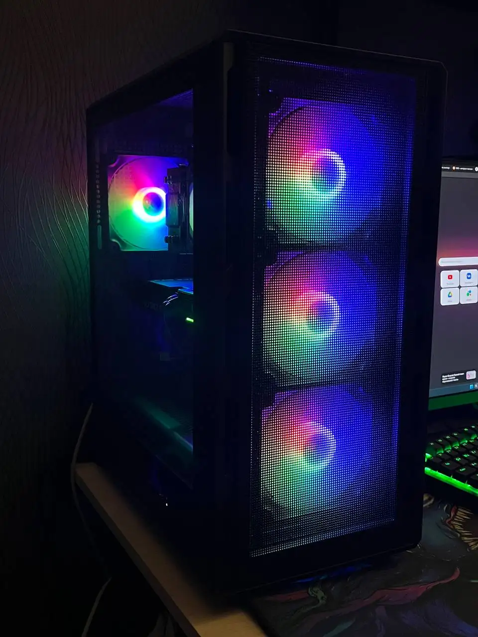 Продам корпус Cougar Airface Pure RGB Black Midtower - Компьютерные корпуса (Электроника) в Кемерово