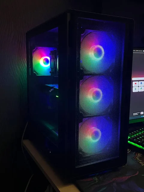 Продам корпус Cougar Airface Pure RGB Black Midtower - Наушники в Кемерово