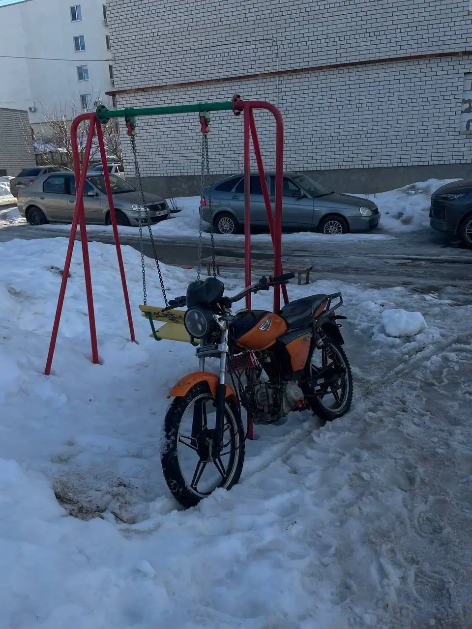 Продажа мотоцикла Альфа 140 кубов с тюнингом - Мотоциклы (Авто) в Саратов