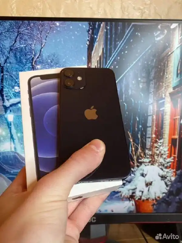 iPhone 12 128 GB Black в отличном состоянии
