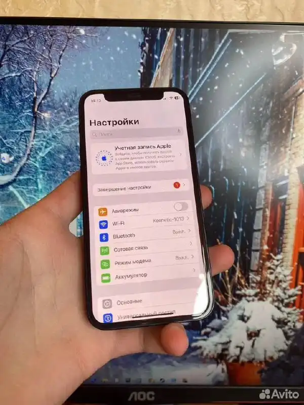iPhone 12 128 GB Black в отличном состоянии