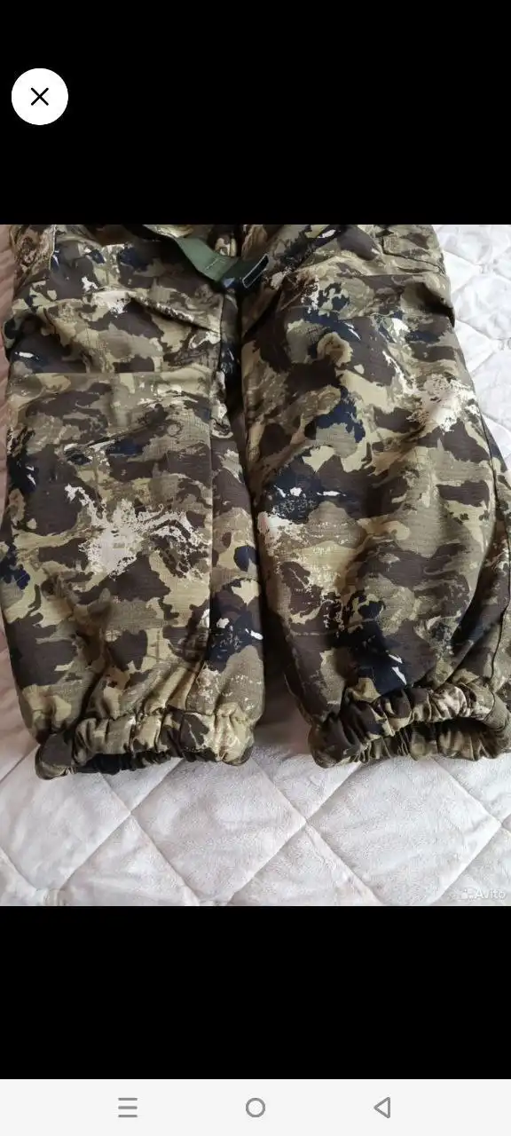 Новый мужской костюм теплый для рыбалки или охоты