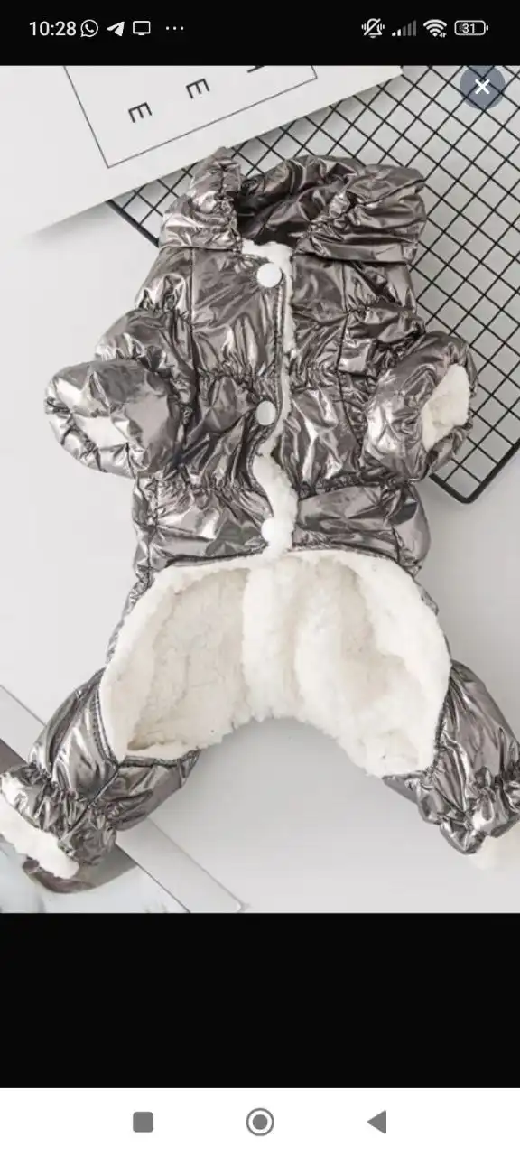 Комбинезон для маленькой собачки размер S