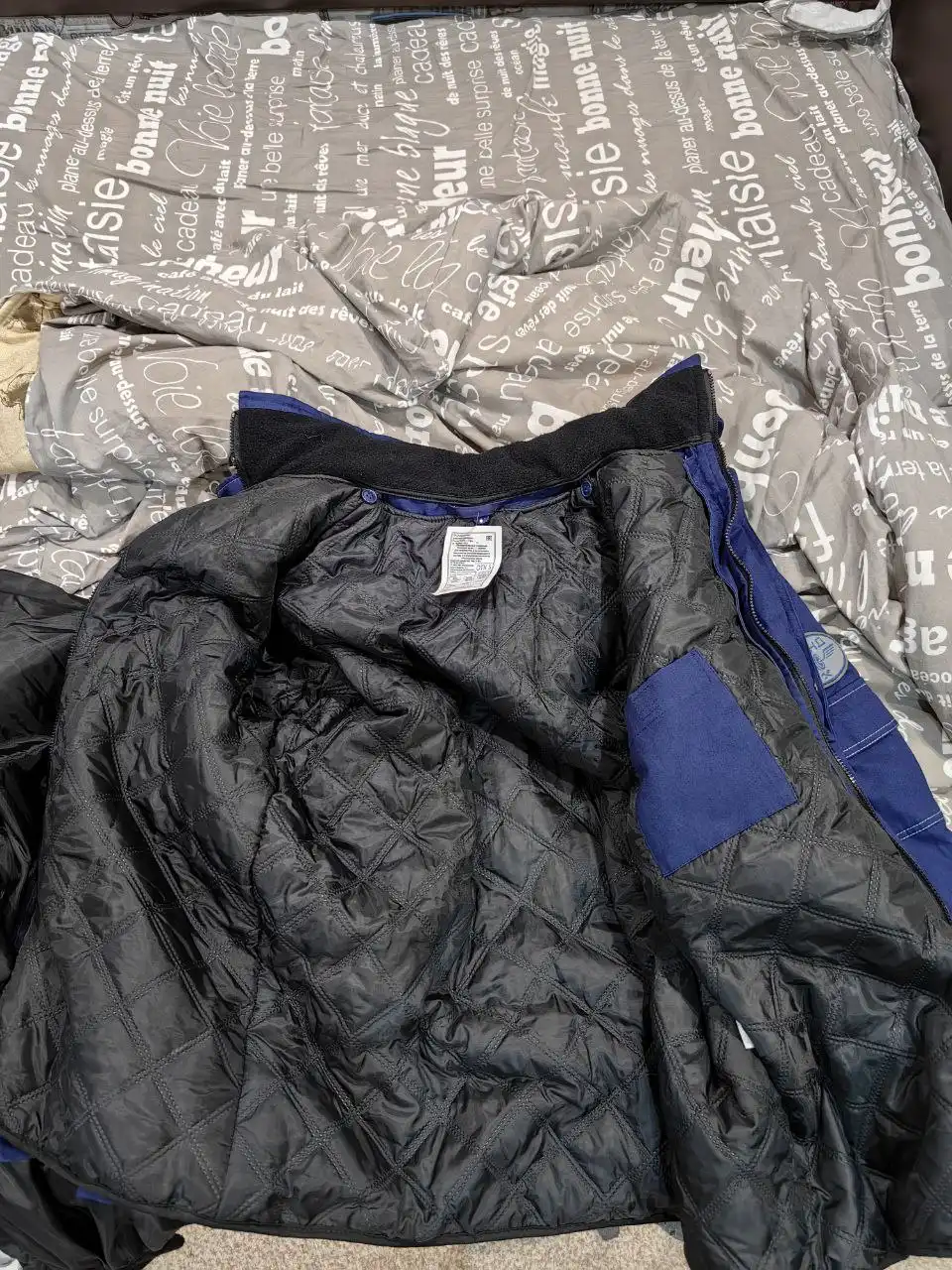 Новый мужской зимний костюм размер 52-54