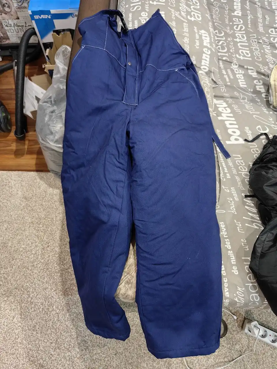 Новый мужской зимний костюм размер 52-54