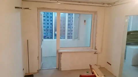 Балконный блок окно+дверь пластиковое б/у - частное объявление в Саратов