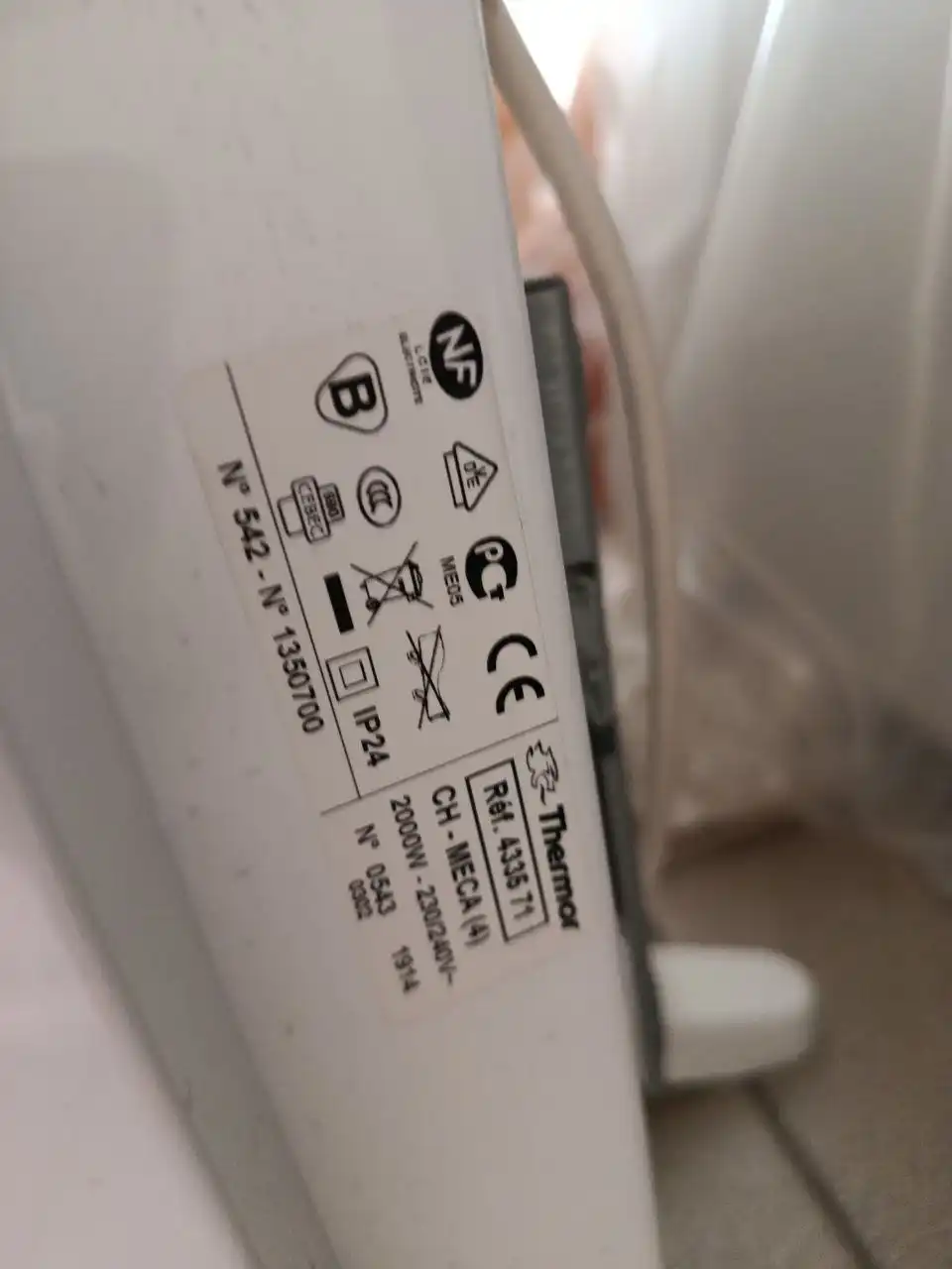 Электрический обогреватель Thermor 2000W