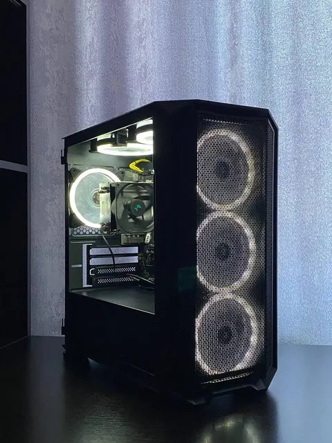 Игровой компьютер с Intel Core i3, Rx 570 и комплектующими - частное объявление в Саратов