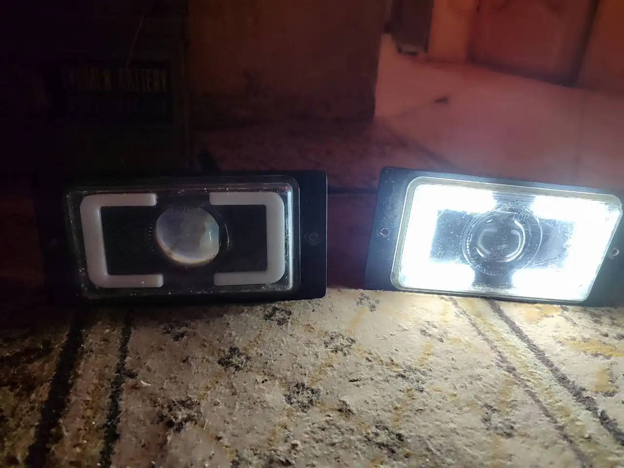 Продажа туманок с габаритами