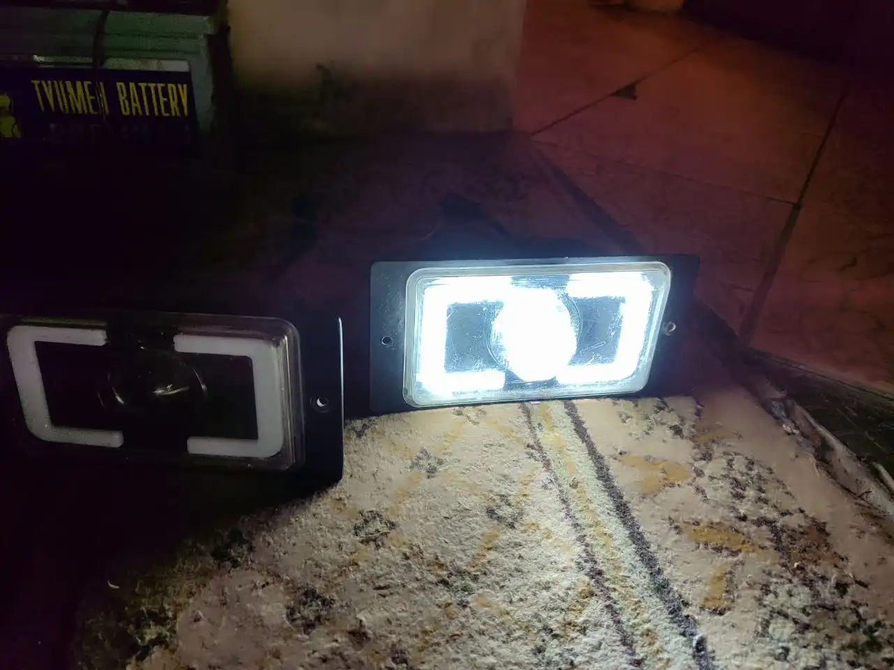 Продажа туманок с габаритами