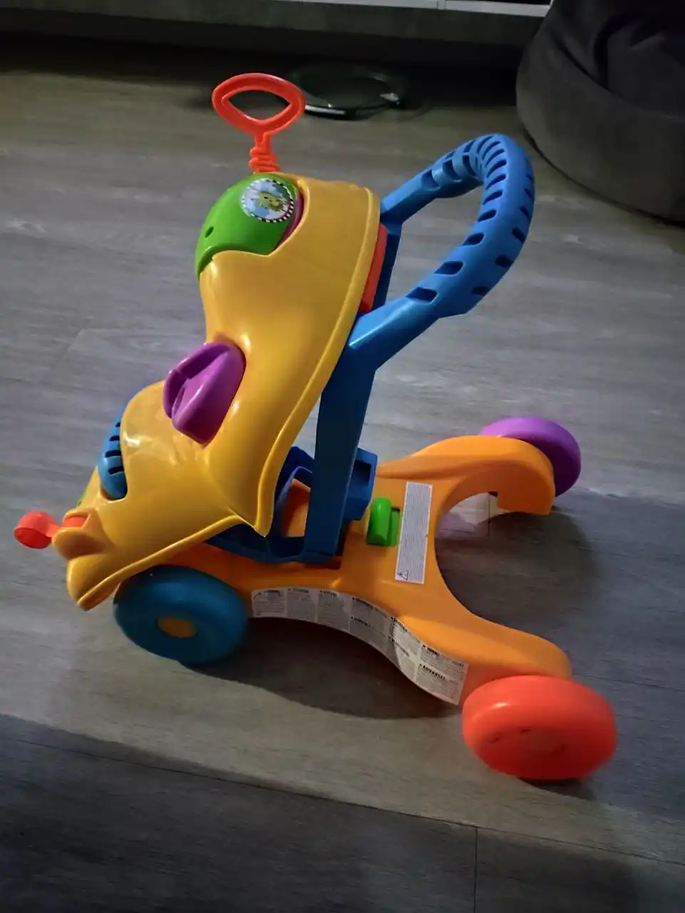 Мяч 40 см и каталка 3в1 в отличном состоянии