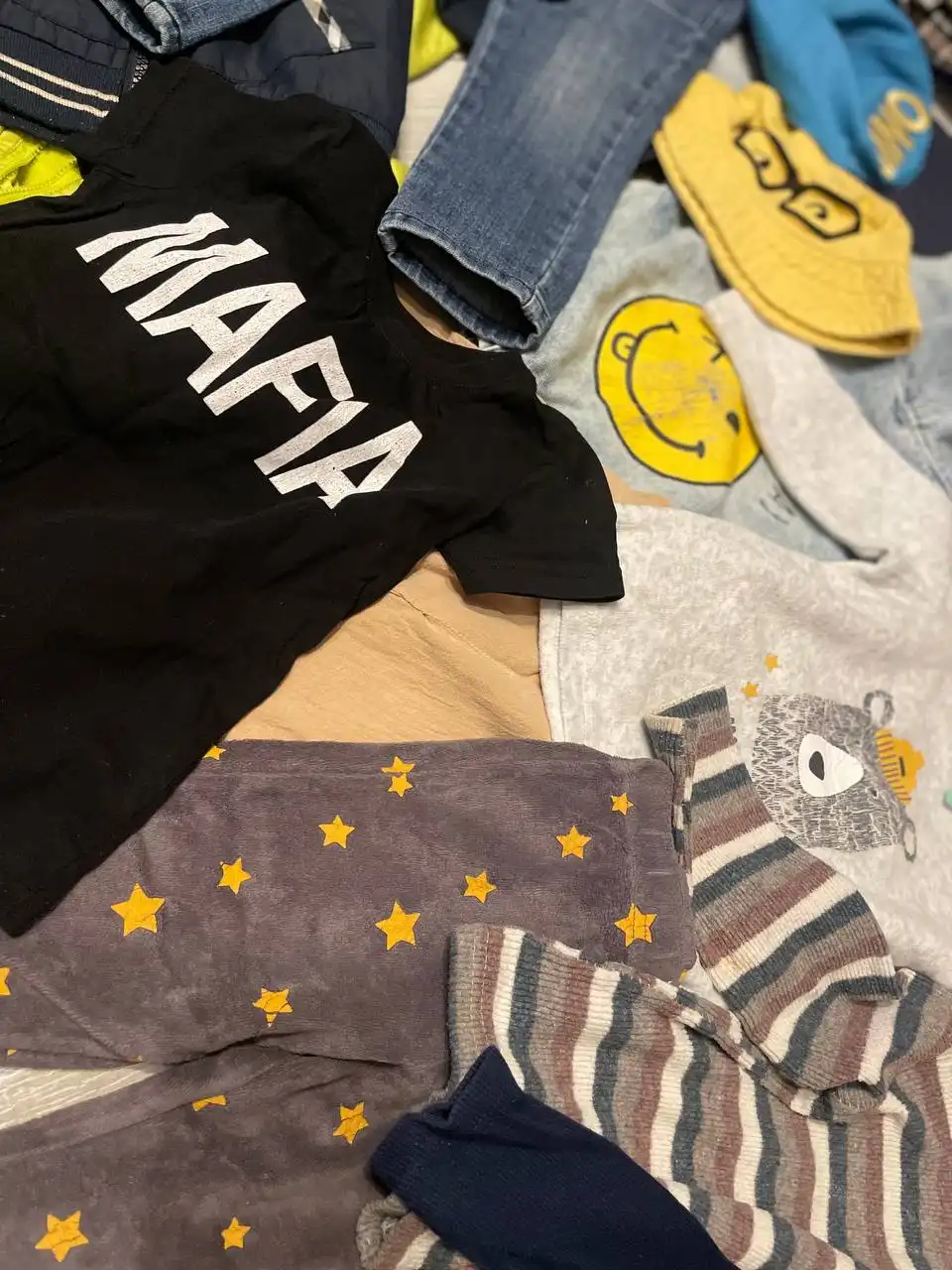 Пакет вещей на мальчика 80-86-92