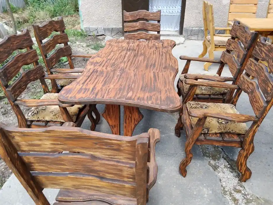 Деревянная мебель на 6-8 персон - Для дома и дачи в Симферополь