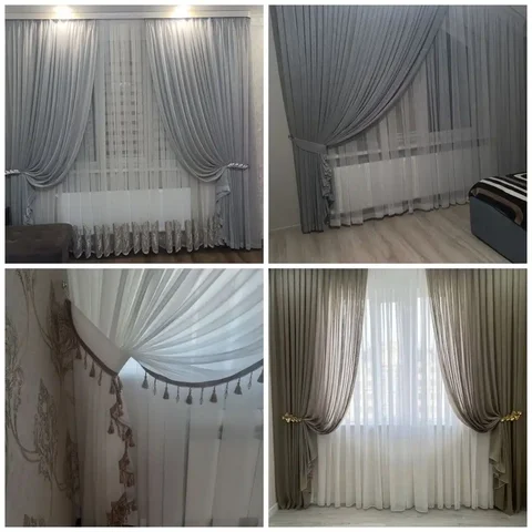 Пошив тюля под интерьер с выездом дизайнера - Услуги в Симферополь