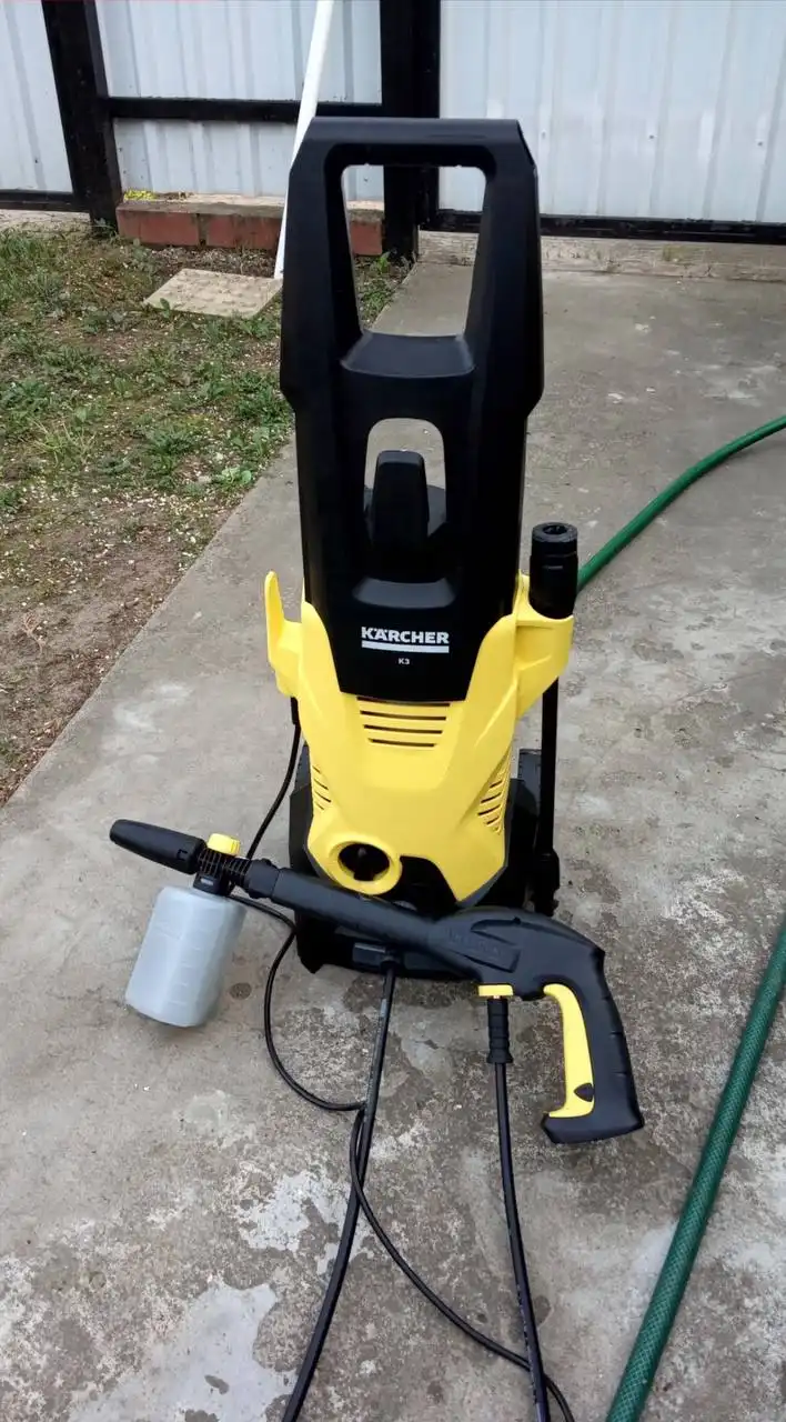 Мойка высокого давления Karcher К3 с пеногенератором и фильтром
