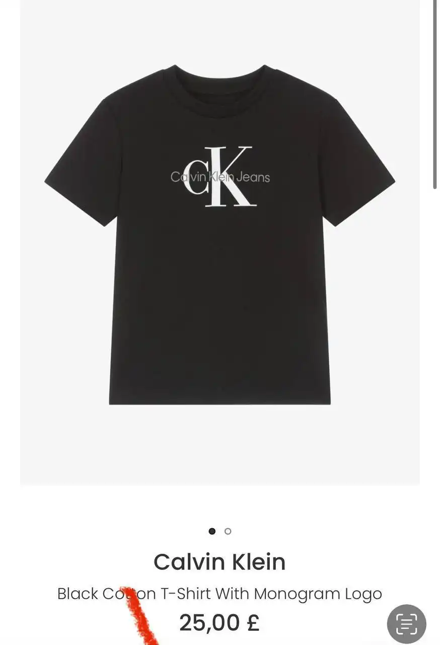 Детская футболка Calvin Klein рост 140-152 - Детская одежда (Одежда) в Симферополь