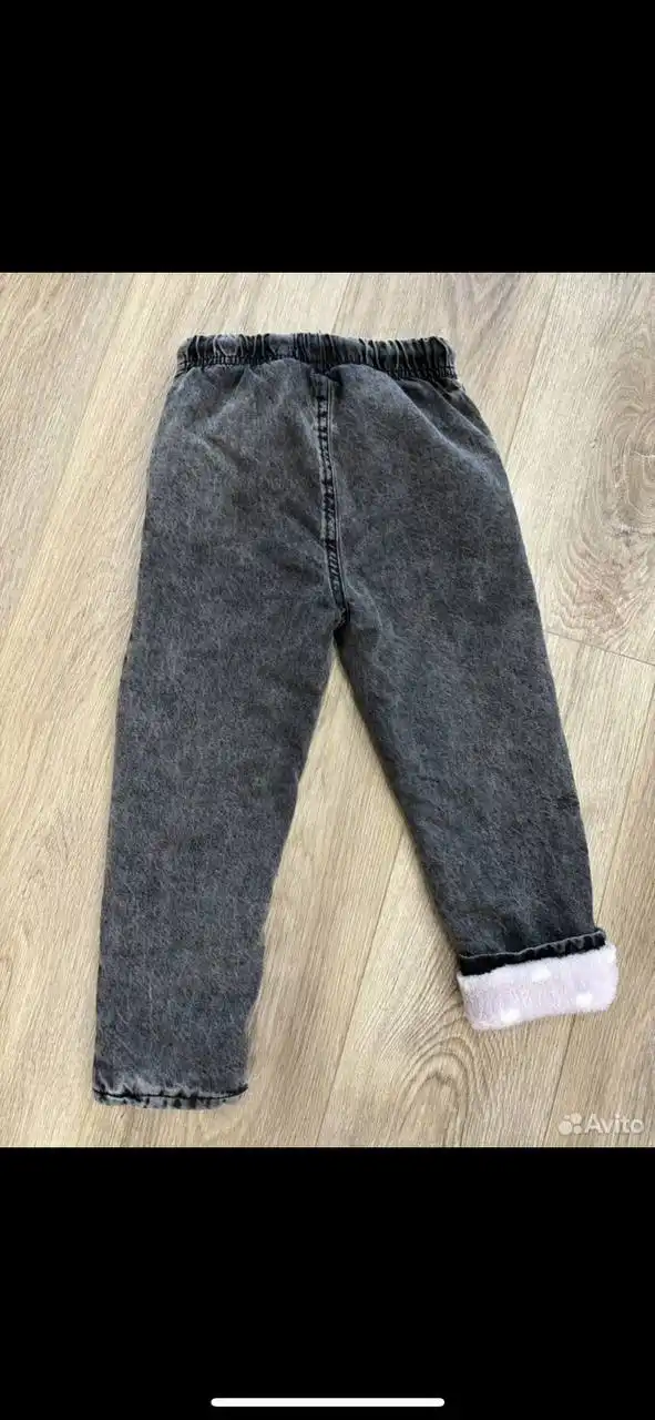 Продам теплые джинсы на девочку 104 размер - Детская одежда (Одежда) в Симферополь