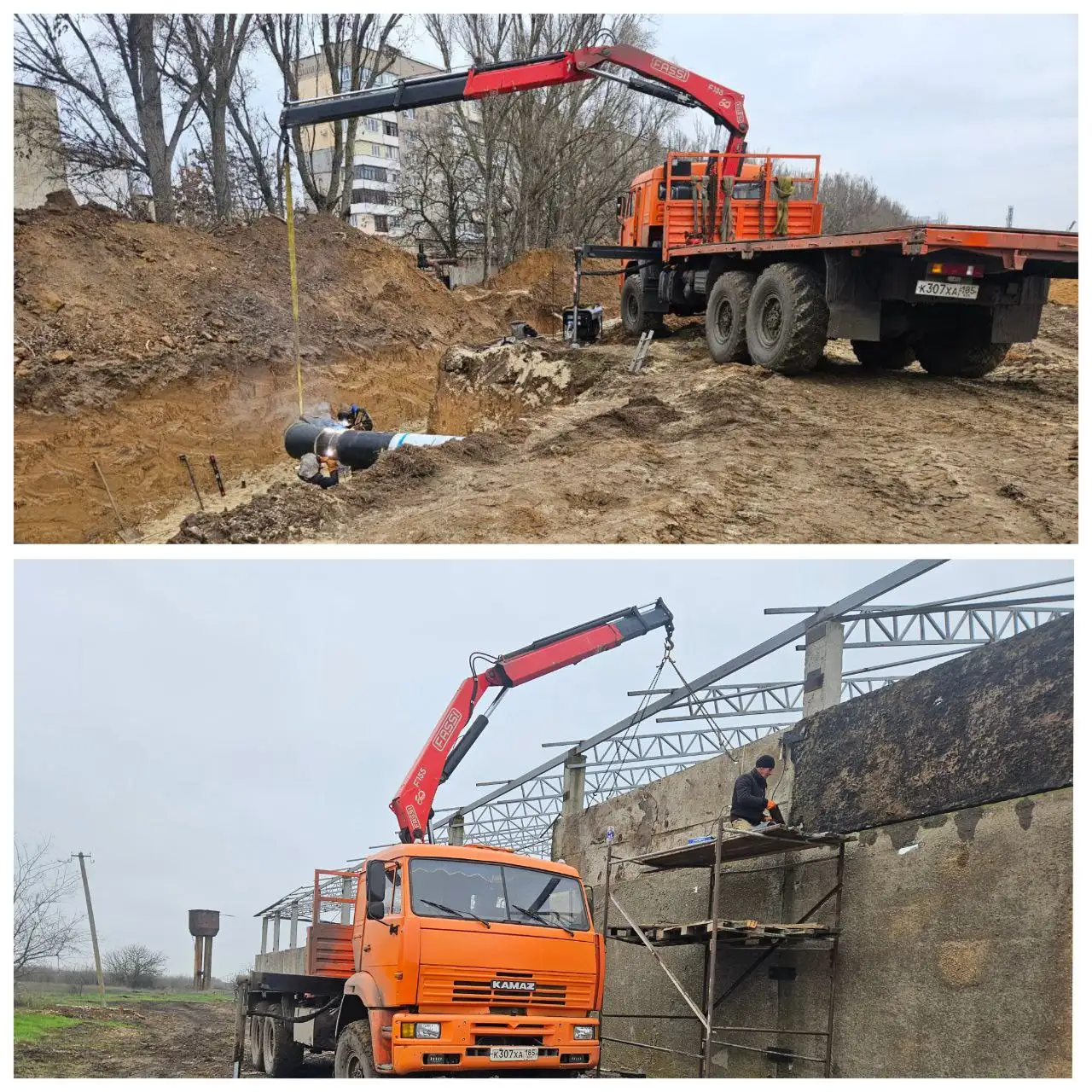 Услуги манипулятора и эвакуатора - Транспортные услуги (Услуги) в Мелитополь