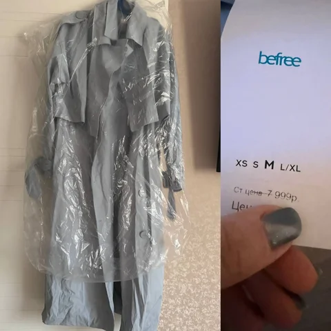 Новый тренчкот двубортный - Одежда в Симферополь