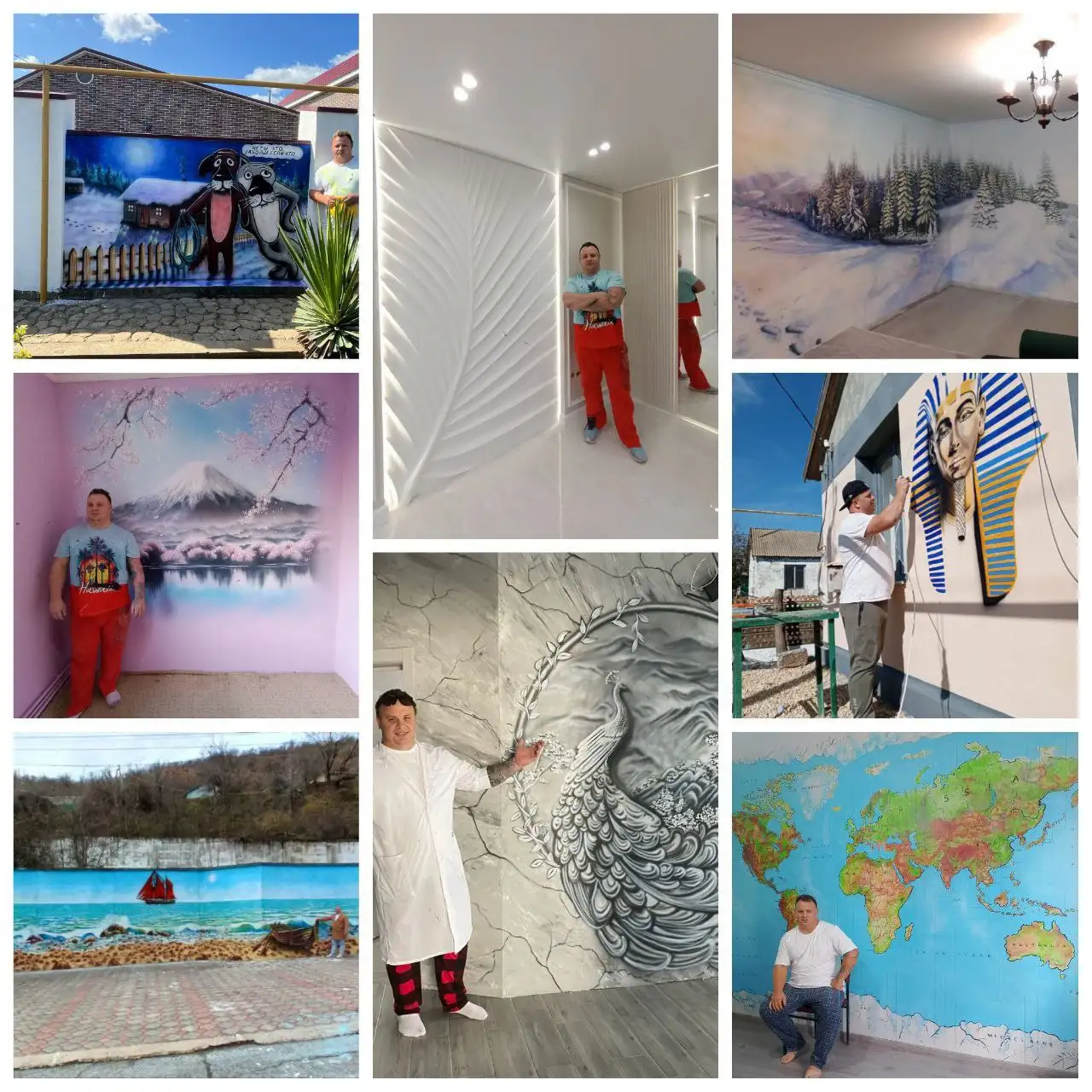 Услуги художника-оформителя: роспись стен, картины, барельефы - Художественные услуги (Услуги) в Симферополь