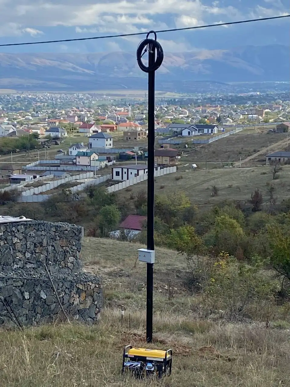 Установка трубостойки и монтаж контура заземления - Электромонтажные работы (Услуги) в Симферополь