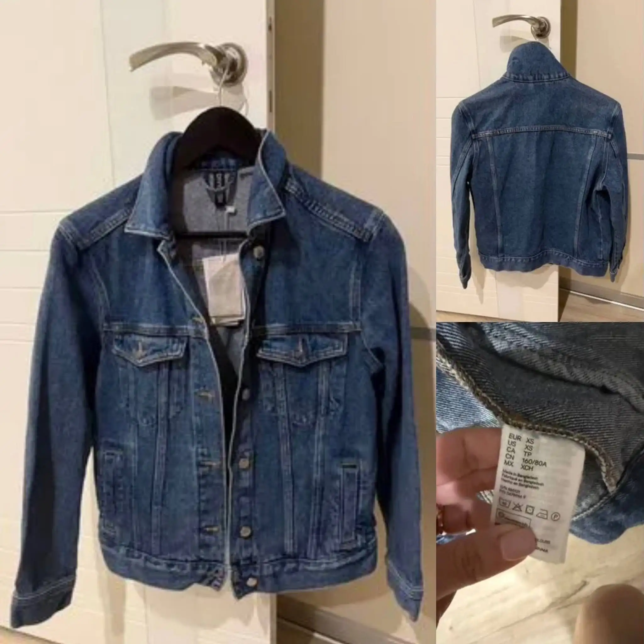 Джинсовая куртка H&M размер XS - Верхняя одежда (Одежда) в Симферополь