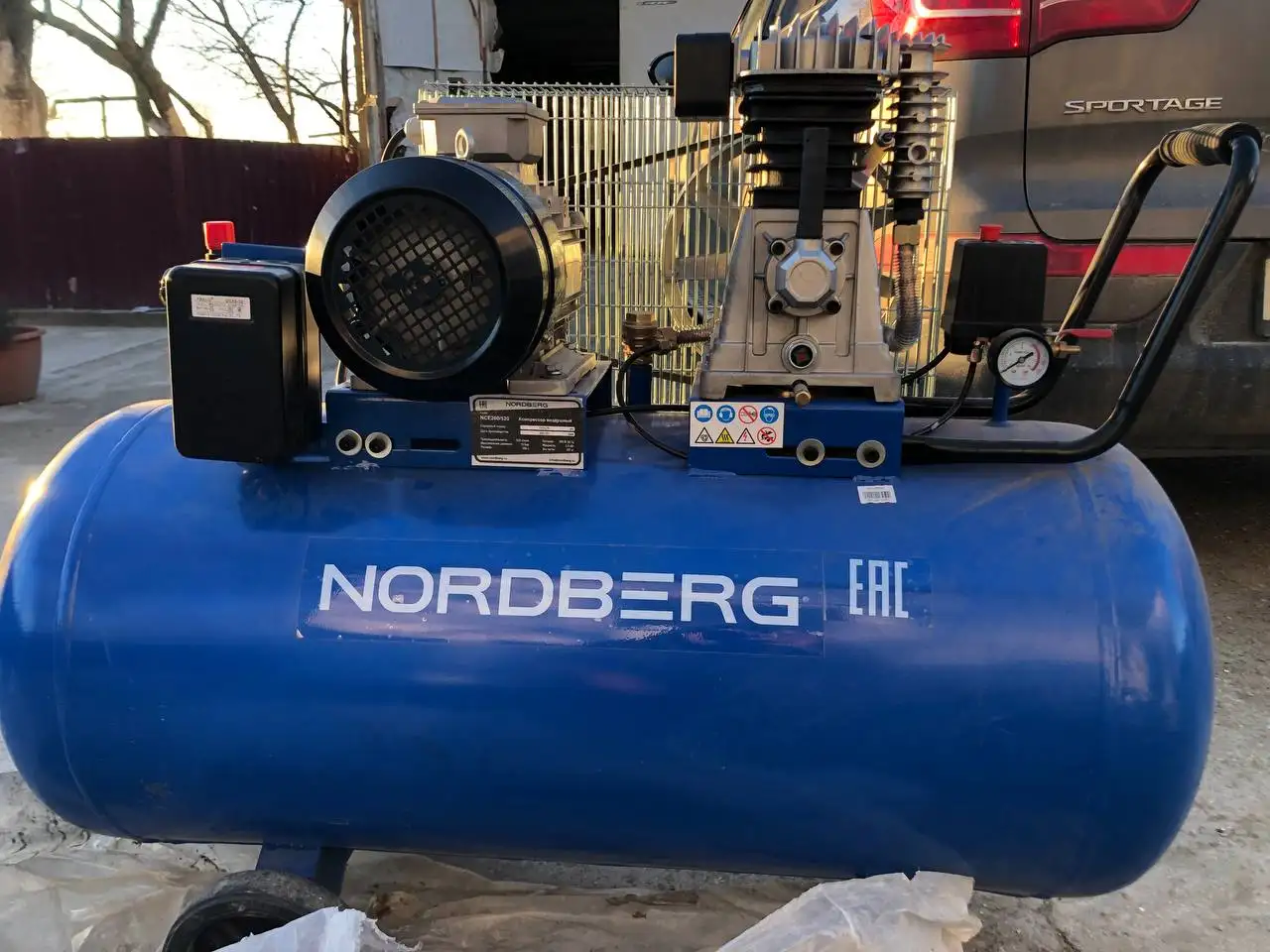 Продам новый компрессор поршневой NORDBERG NCE200/520 - Оборудование для СТО (Готовый бизнес и оборудование) в Симферополь