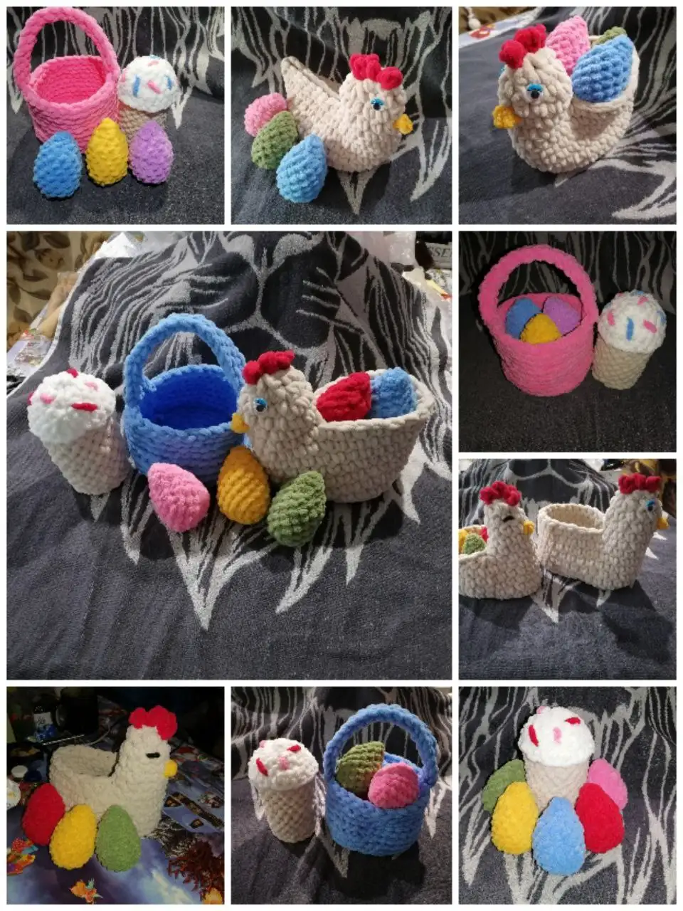 Пасхальный декор ручной работы из гипоаллергенной пряжи - Рукоделие (Хобби и отдых) в Симферополь