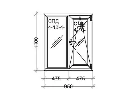Новые окна с энергосберегающими стеклами - Окна (Для дома и дачи) в Симферополь