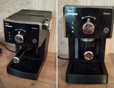 Продам кофемашину с рожком и капучинатором - Мелкая бытовая техника в Симферополь