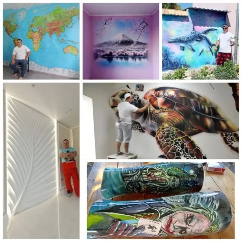 Роспись стен и создание картин на заказ в Симферополе - Роспись и декорирование в Симферополь