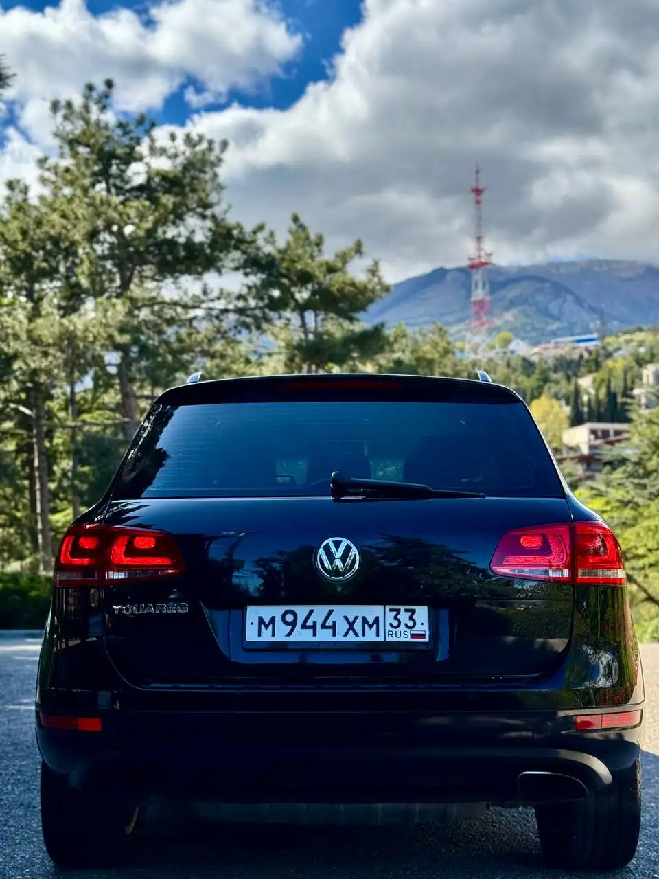 VW Touareg 2012 Exclusive 3.6 Fsi на пневме - Легковые автомобили (Авто) в Ялта