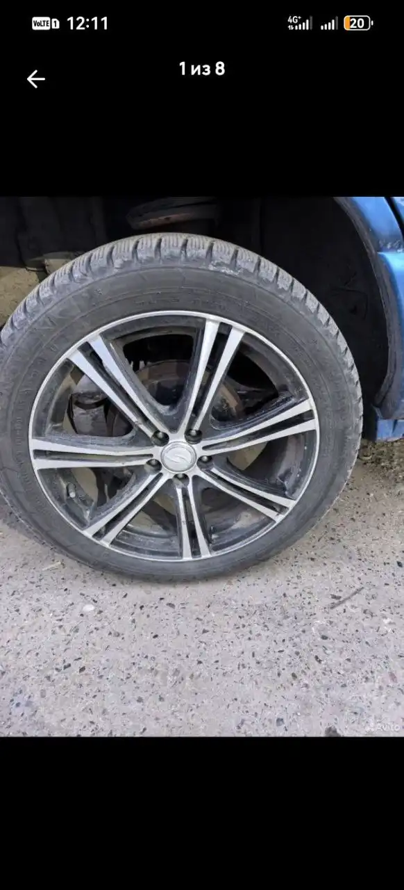 Диски R18 5x100 с резиной от Subaru