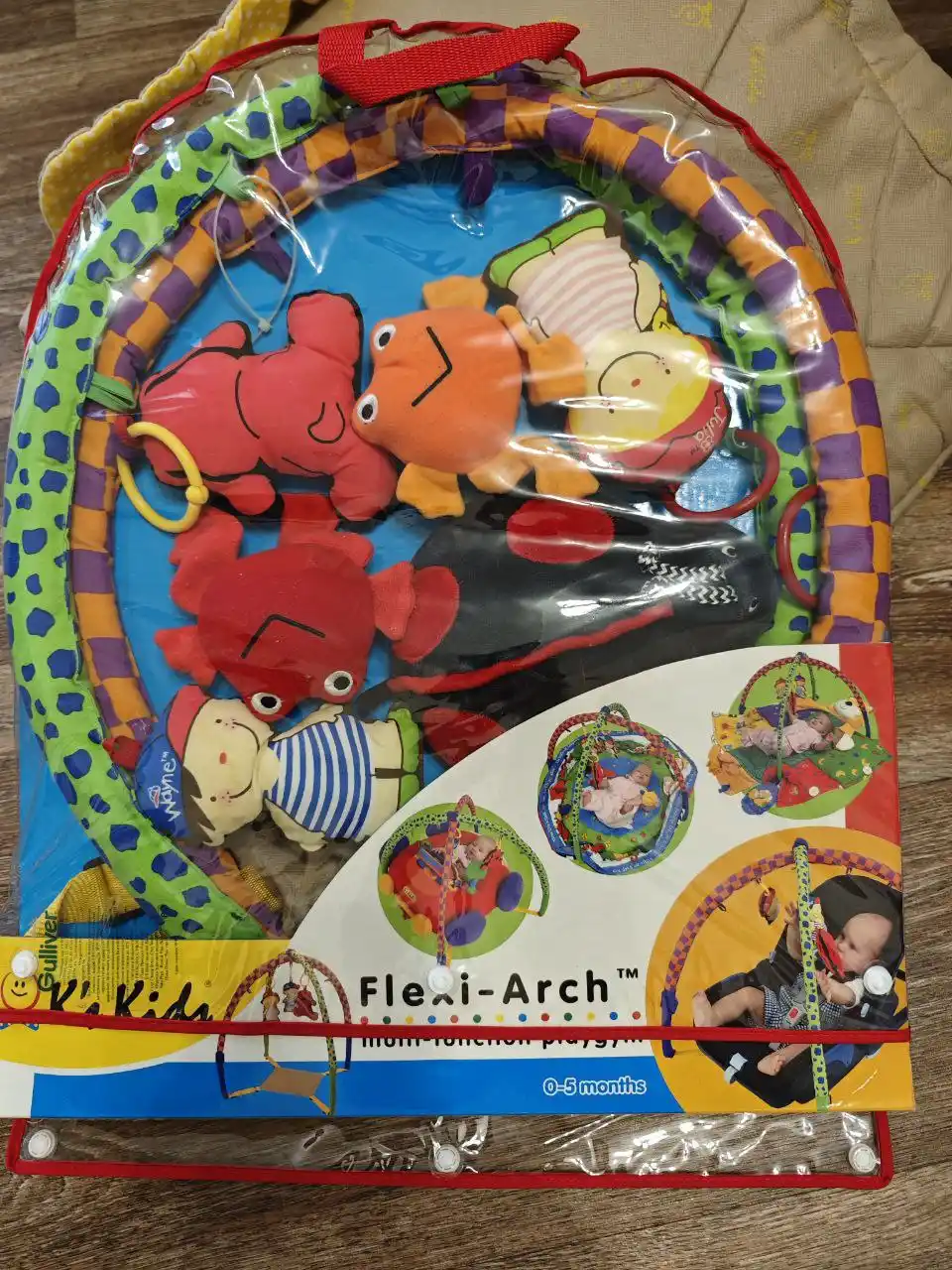 Развивающий коврик с дугами