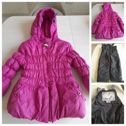 Куртка и полукомбинезон детский размер 98 - Одежда в Владивосток