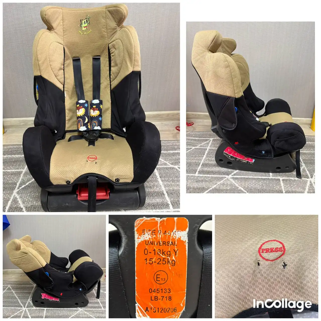 Продам автокресло 0-25кг Группа 0-1-2