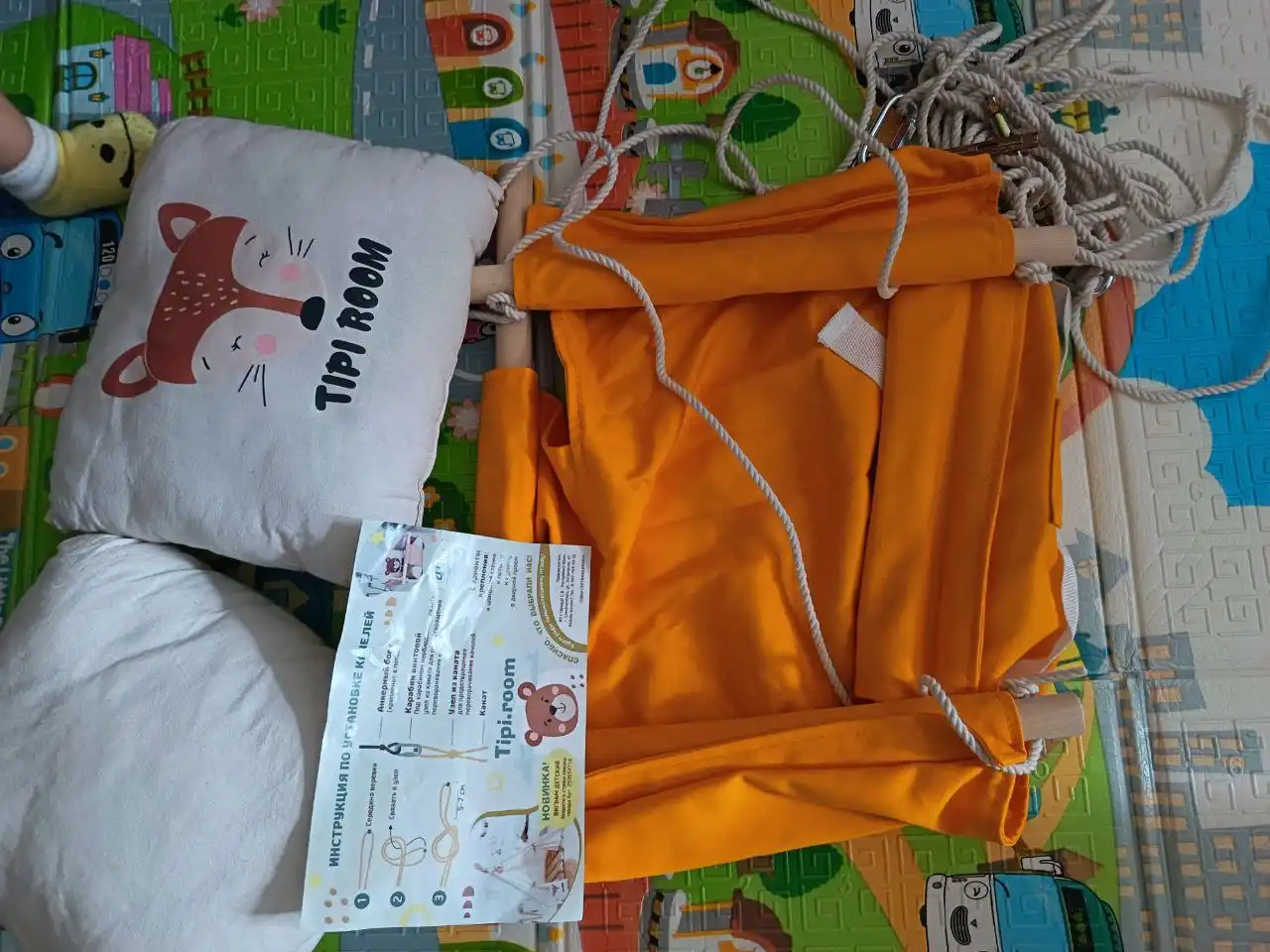 Качели новые