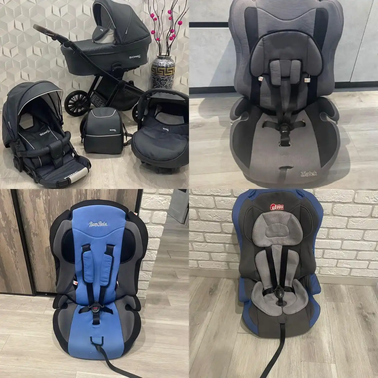 Продам коляску 3 в 1 и автокресло 9-36 кг