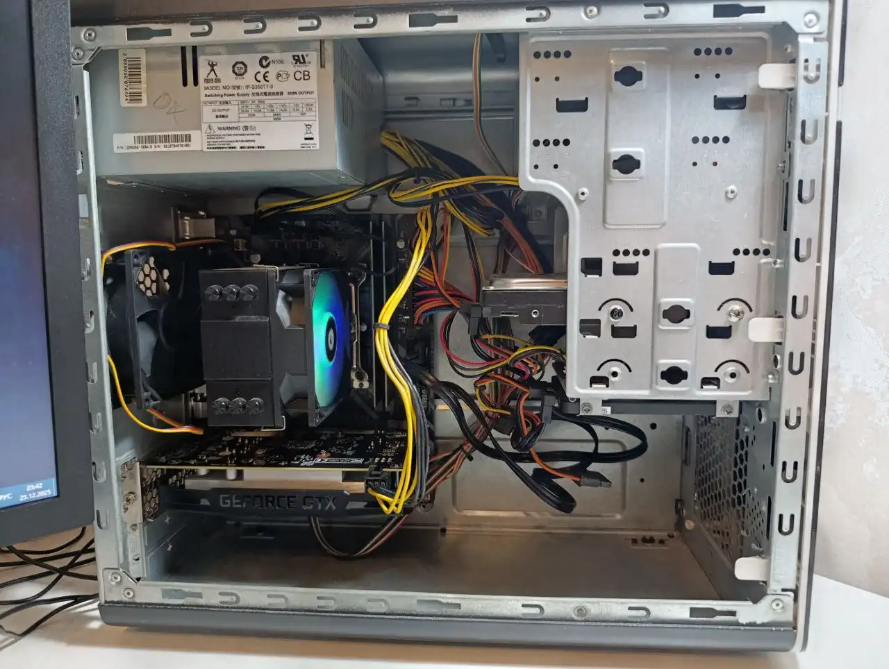 Персональный компьютер Intel Core i3-9100 с монитором