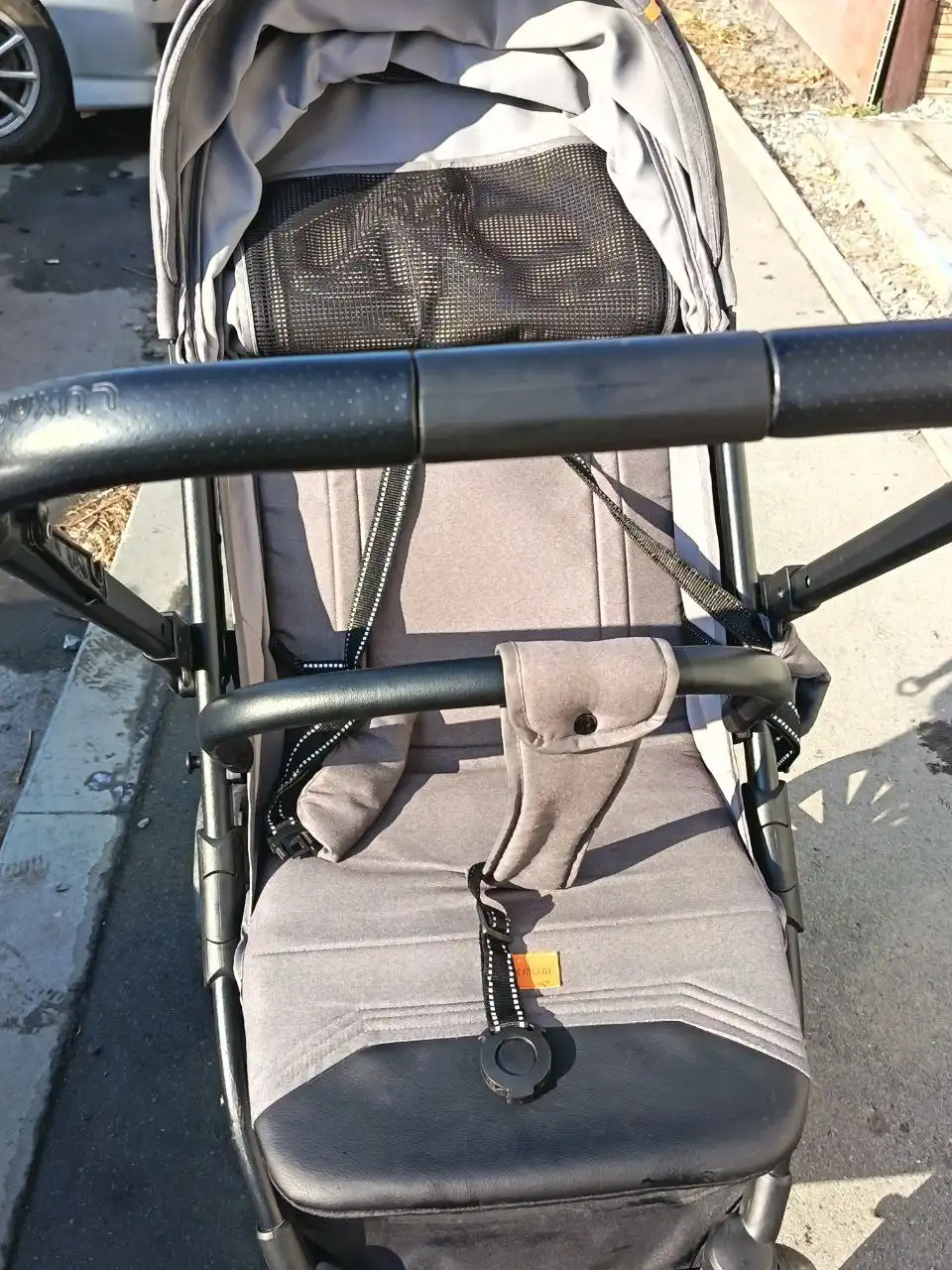 Коляска с перекидной ручкой Luxmom