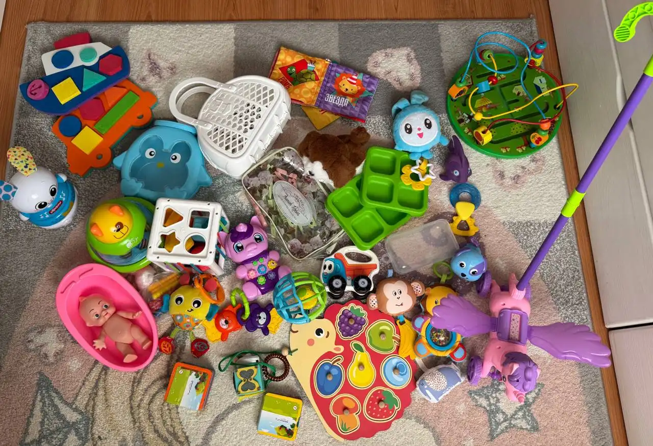 Пакет игрушек с развивающими и музыкальными