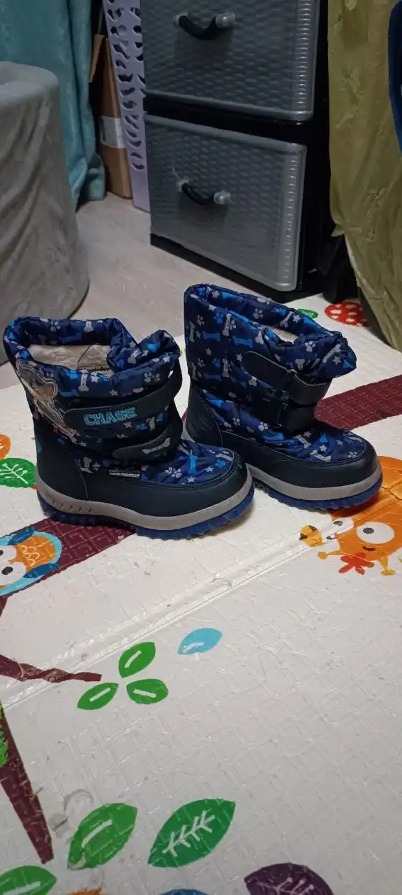 Зимние сапоги в хорошем состоянии