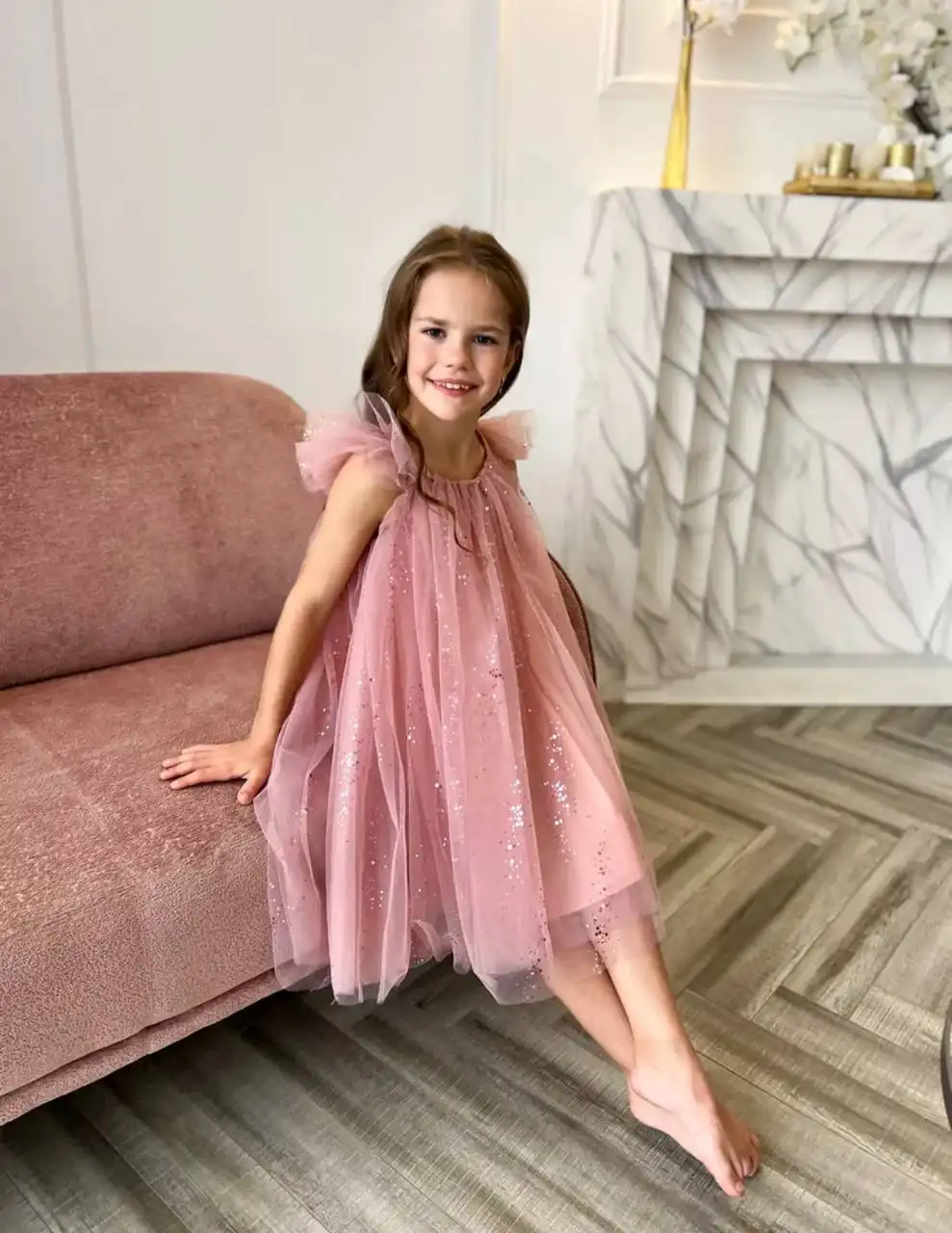 Платье новое с биркой 110 - Одежда для детей (Товары для детей) в Владивосток