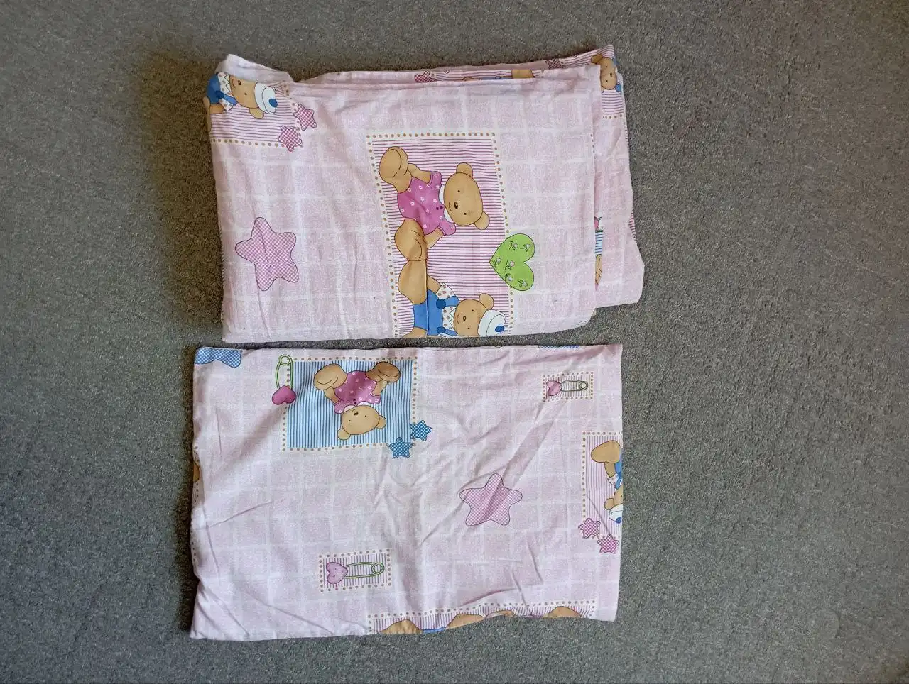 Детское одеяло с подушкой синтепон