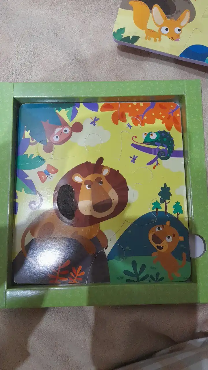 Тактильные пазлы новые и б/у - Пазлы (Хобби и отдых) в Владивосток