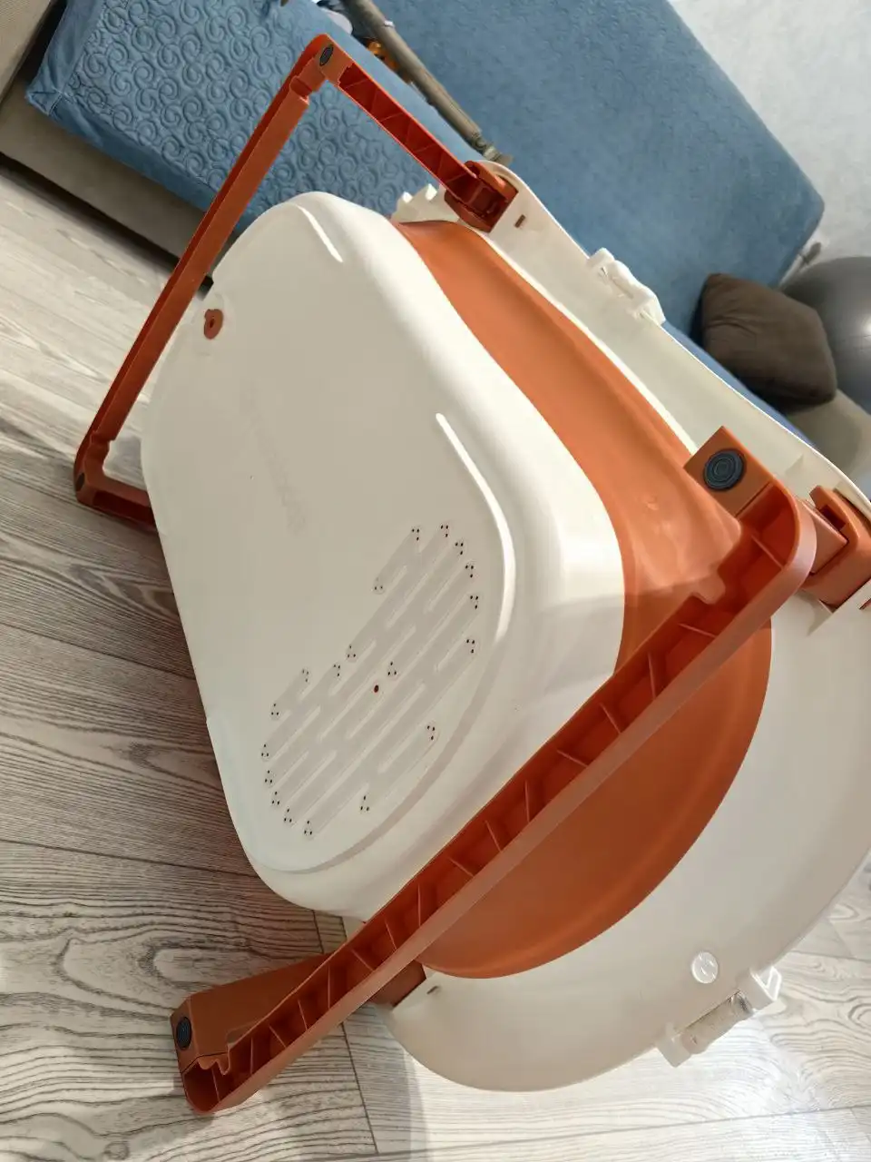 Продам детскую ванночку для купания с термометром и гамачком - Для купания (Товары для детей) в Владивосток