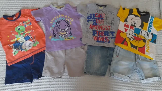 Детская одежда шорты и футболки размер 86-92 - Школьные принадлежности в Владивосток