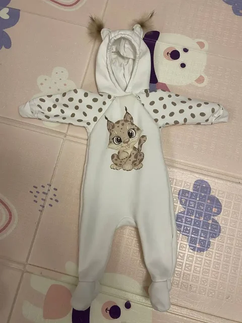 Продам утепленный комбинезон Little Star Рысь размер 74 - Школьные принадлежности в Владивосток