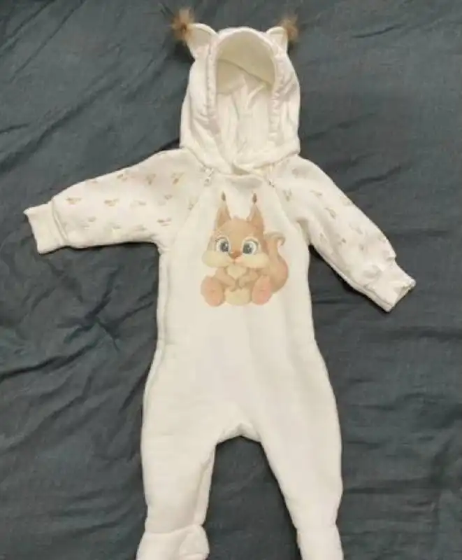 Два комбезика Little star "Белочка" и "Рысь" на рост 56-62см - Одежда для детей (Товары для детей) в Владивосток
